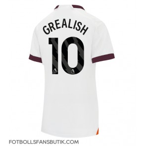 Manchester City Jack Grealish #10 Replika Bortatröja Damer 2023-24 Kortärmad